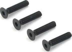 3.0mmx10 Flat Head Socket Screws 4/pkg