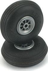 2 1/2" Diameter Treaded Tires 2/pkg