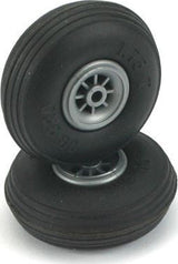 2 3/4" Diameter Treaded Tires 2/pkg