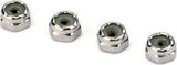 6-32 Stainless Steel Nylon Insert Lock Nuts 4/pkg