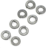 #2 Flat and Split Washers Zinc Plated, 8/pkg