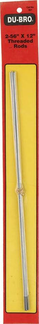2-56x12" Threaded Rods 6/pkg