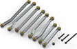 Aluminum Suspension Link Set (Gunmetal), for Venture18