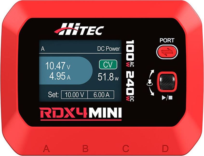 RDX4 Mini 240W DC 100W AC Battery Charger (1-4S)