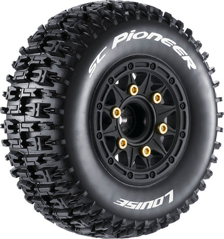 SC-Pioneer 1/10 Short Course Tires, Soft, 12, 14 & 17mm