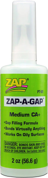 Zap-A-Gap CA+ Glue 2oz
