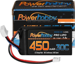 2S 450mAh 30C Upgrade Lipo Battery for Axial SCX24