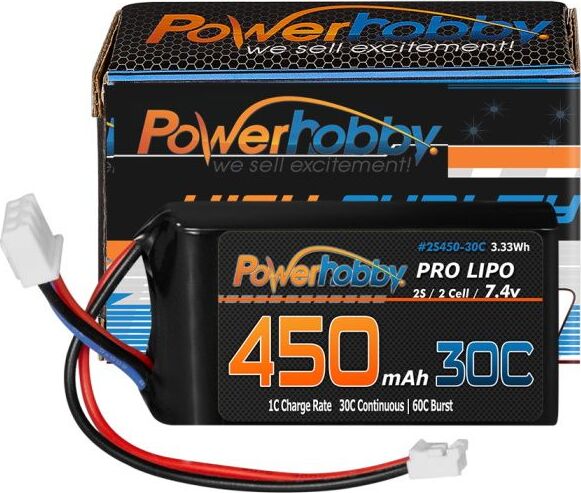 2S 450mAh 30C Upgrade Lipo Battery for Axial SCX24