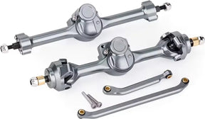Axial SCX30 Front + Rear Aluminum Extended Axles w +5MM