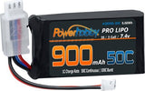 2S 900MAH 50C Upgrade Lipo Battery, for Axial SCX24