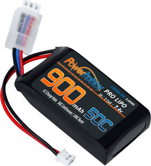 2S 900MAH 50C Upgrade Lipo Battery, for Axial SCX24