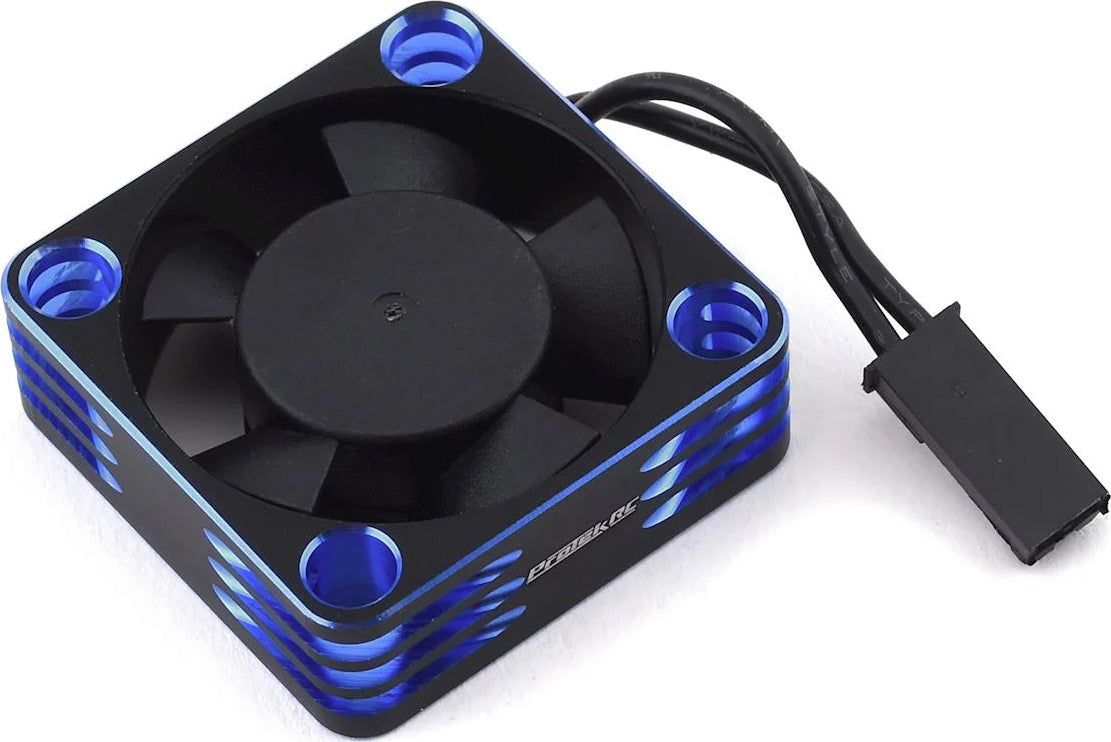 30x30x10mm Aluminum High Speed HV Cooling Fan (Blue/Black)