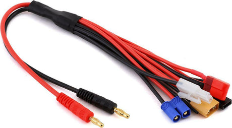 7-Function Charge Adapter to M 4mm bullets, 300mm wire
