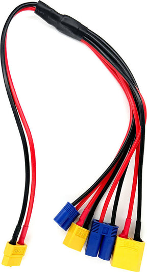 4-Function Charge Adapter to F XT60 (XT60, XT90, EC3, EC5)