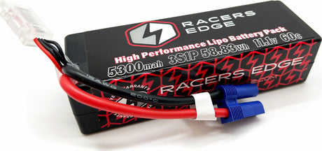 5300mAh 3S 11.1V 60C Hard Case Lipo Battery w/EC5 Connector