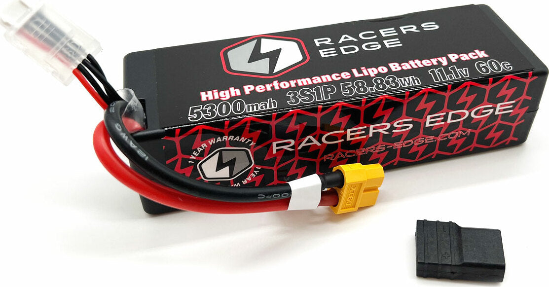 5300mAh 3S 11.1V 60C Hard Case Lipo Battery XT60 w/TRX Adapt
