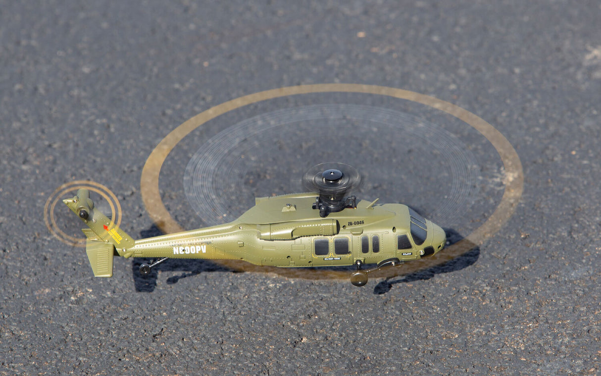 Hero-Copter BL, 4-Blade RTF Heli; Army