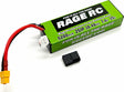5200mAh 2S 7.4V 35C Hard Case LiPo Battery XT60 w/TRX Adapt