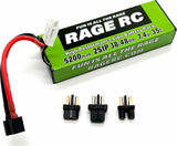 5200mAh 2S 7.4V 35C Hard Case LiPo Battery w/Uni Connector