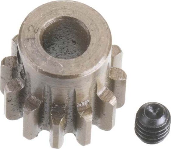 X HARD 5mm (1.0 MOD) PINION 12