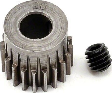 HARD 48 PITCH MACHINED 20T PINION 5M/M BORE