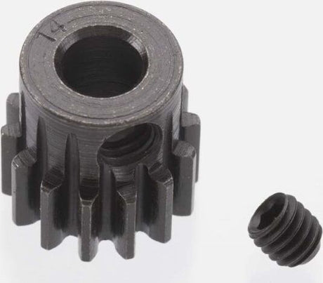 EXTRA HARD 14 TOOTH BLACKENED STEEL 32P PINION 5M/M