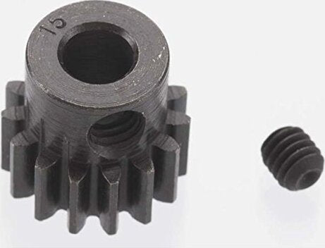 EXTRA HARD 15 TOOTH BLACKENED STEEL 32P PINION 5M/M