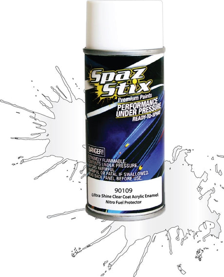 ULTRA SHINE CLEAR ACRYLIC ENAMEL AEROSOL 3.5OZ