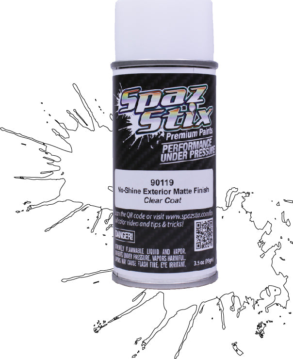 NO-SHINE EXTERIOR MATTE FINISH CLEAR COAT AEROSOL