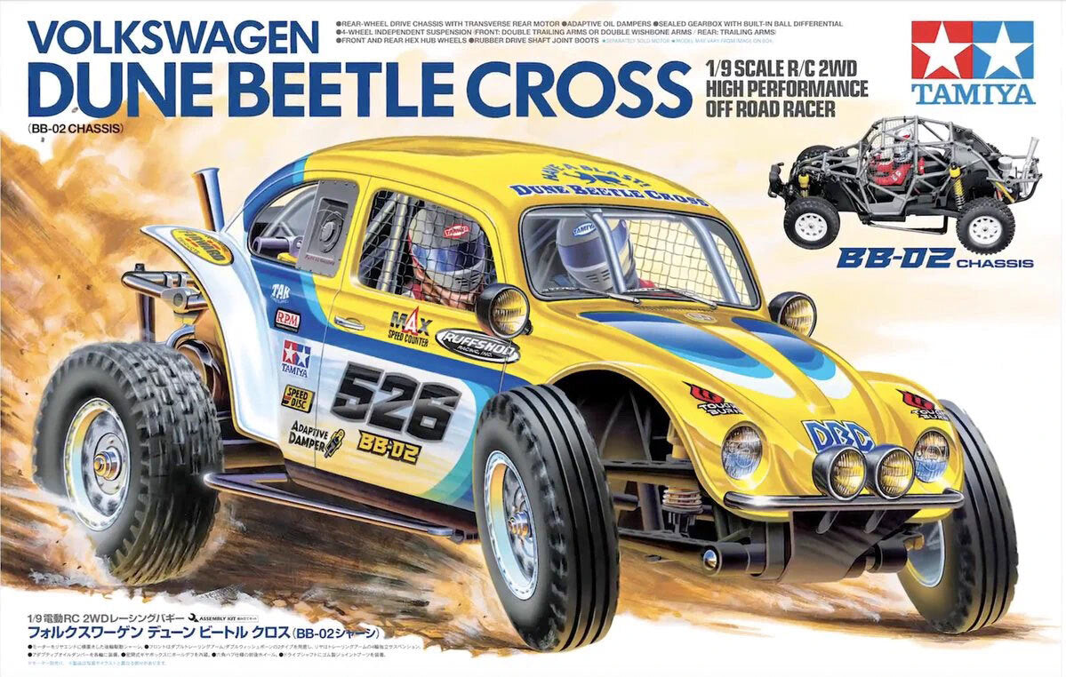 1/9 Scale R/C 2WD VW Dune Beetle Cross, BB-02