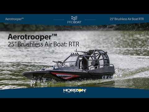 PRB08034 Aerotrooper 25" Brushless Air Boat RTR