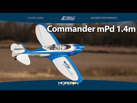 Commander mPd 1.4m BNF Basic with AS3X and SAFE Select