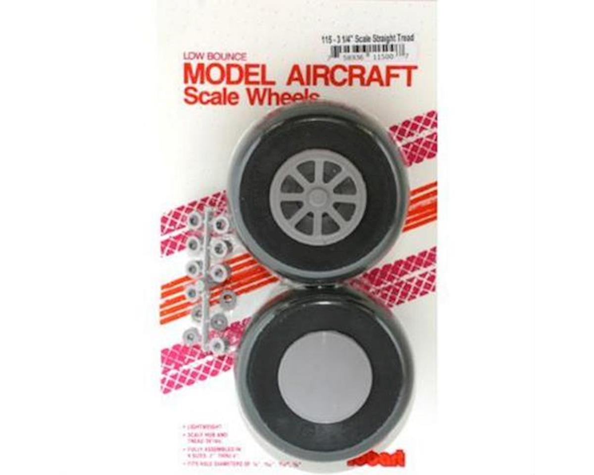 U-325 Scale Wheels,3-1/4